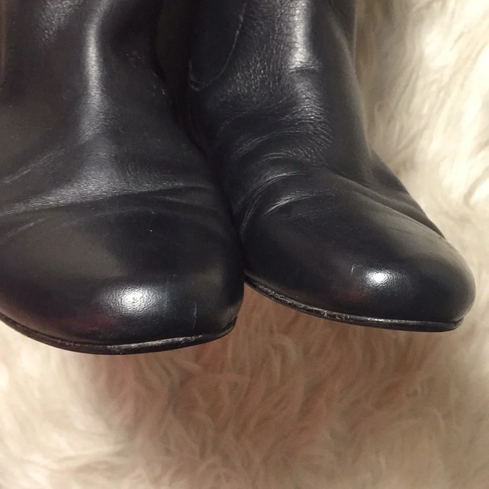 Coach Benita leather riding boots